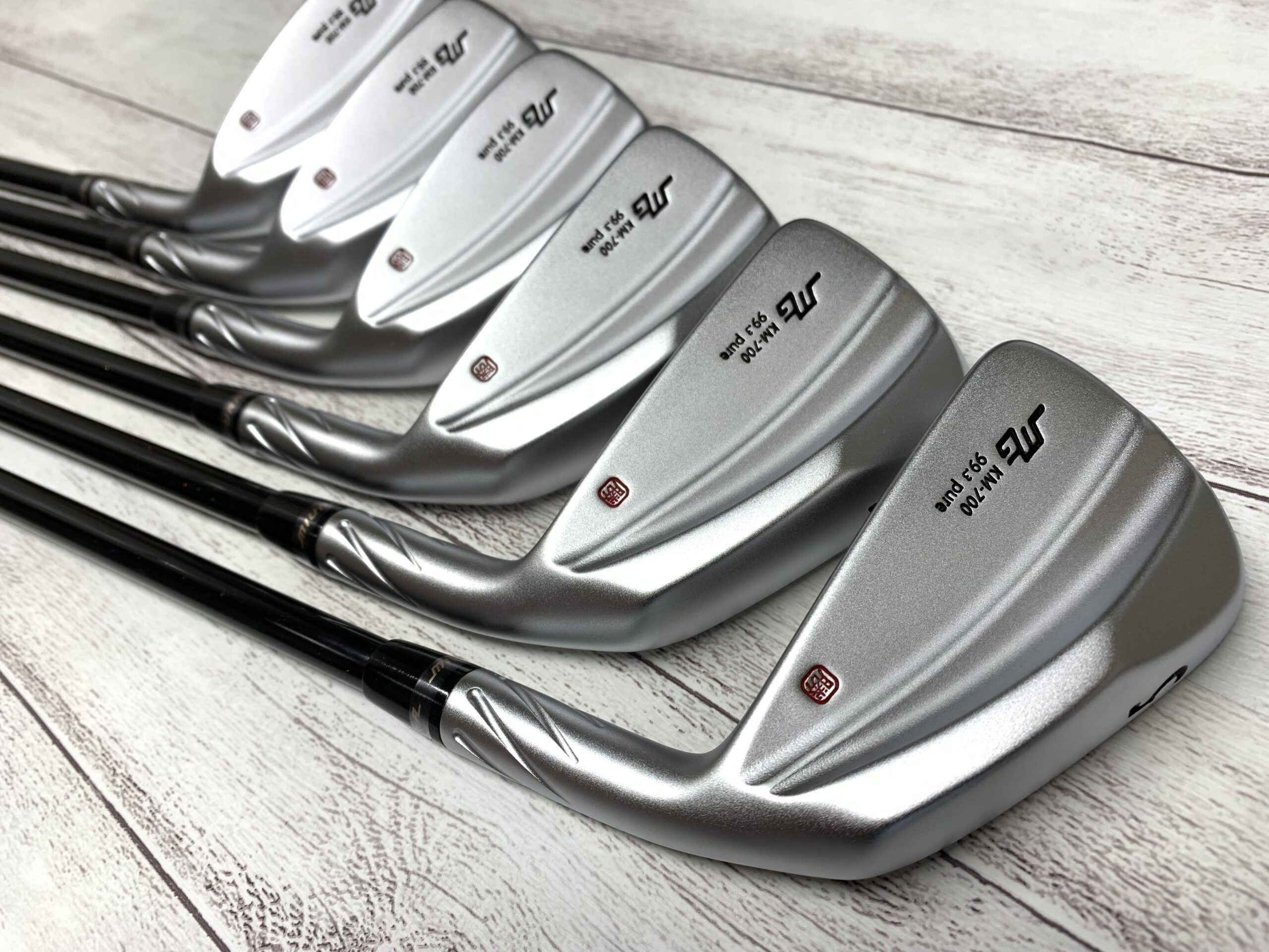 【300セット限定販売】三浦技研 KM-700 純鉄　#5〜PW 6本 OVDGOLF公式サイト｜カスタムクラブはお任せください。ミウラ